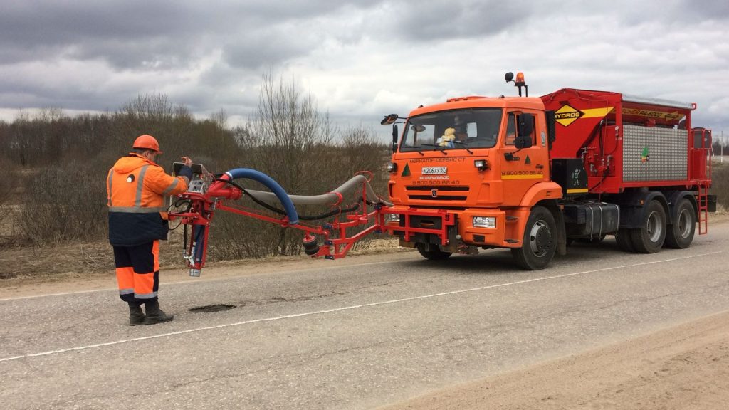 Техника для реконструкции дорог