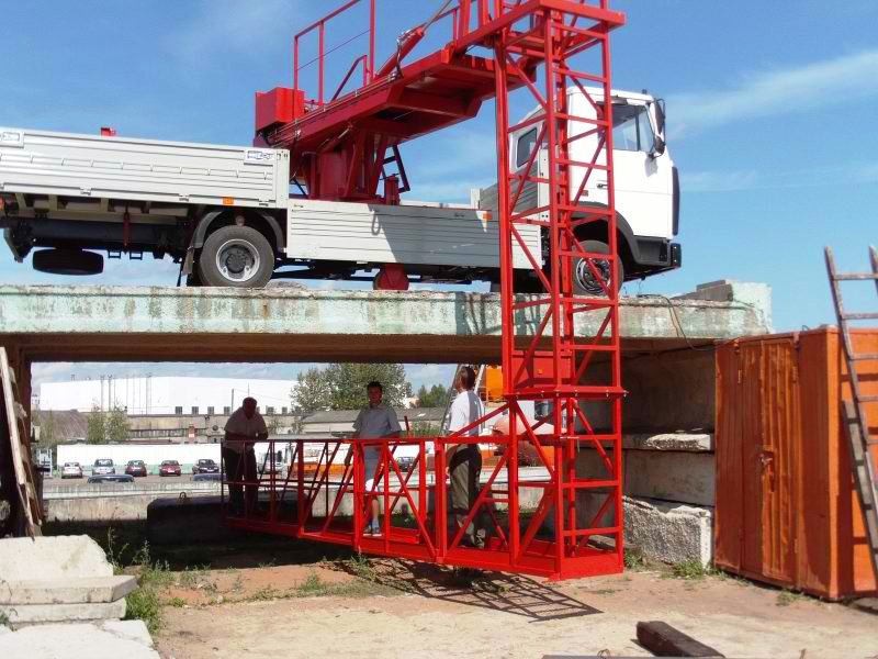 Машины для монтажа мостов и мостовых конструкций