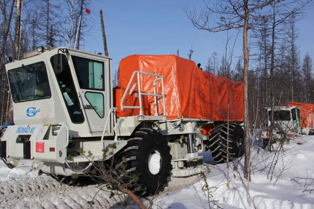Техника для работы в зонах высокой сейсмичности